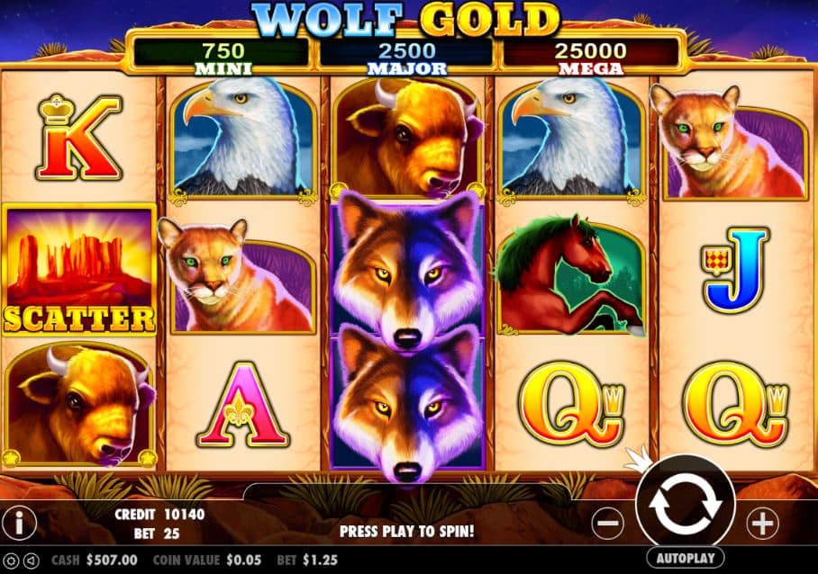 Wolf Gold Gameplay