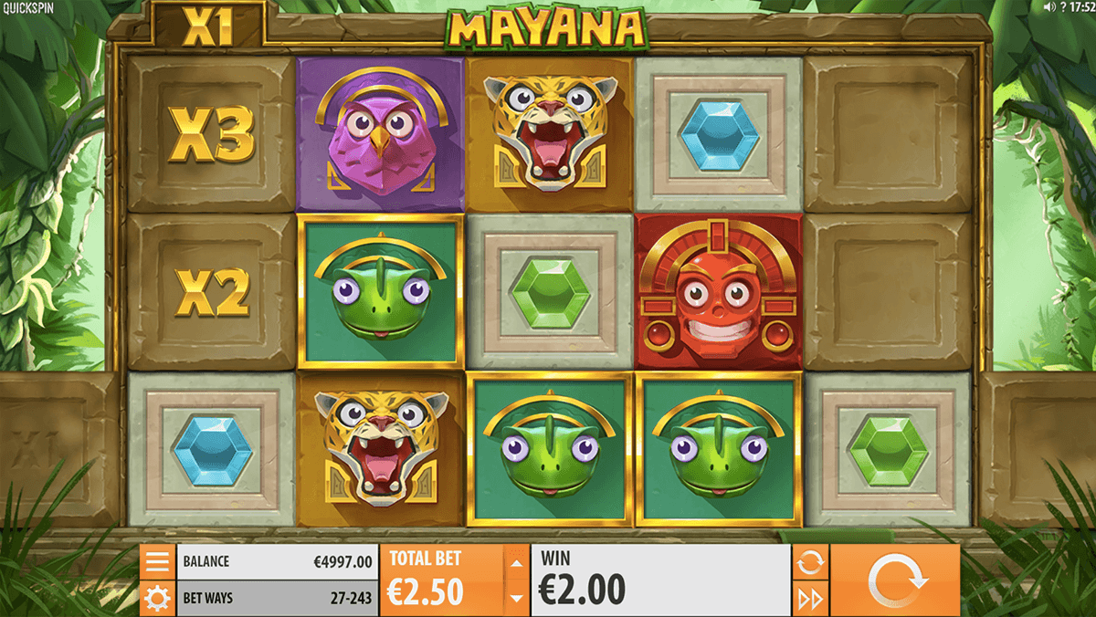 Mayana slot lobby