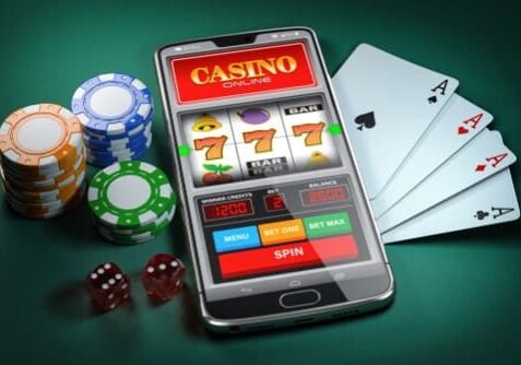 Mobiel Casino on casino table